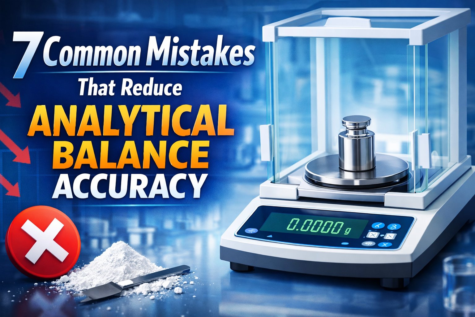7 Common Mistakes That Reduce Analytical Balance Accuracy
