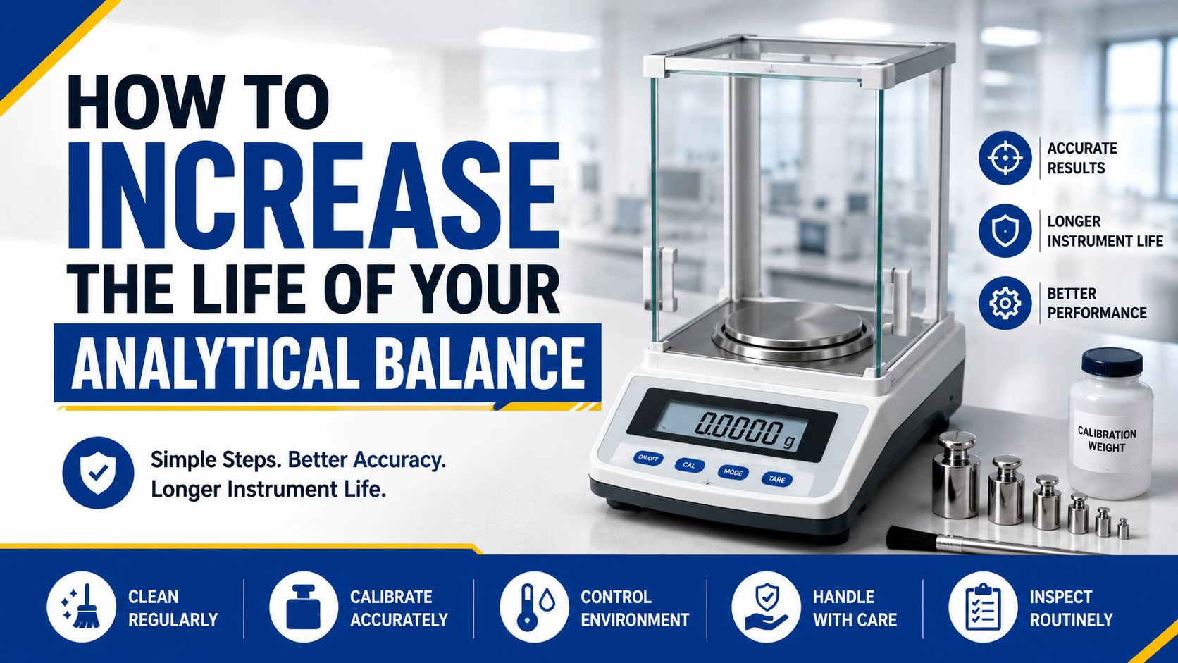How to Increase the Life of Your Analytical Balance