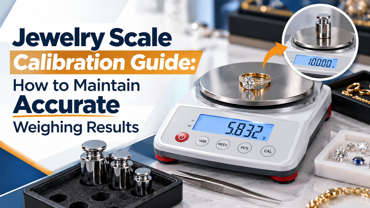 Jewelry Scale Calibration Guide: How to Maintain Accurate Weighing Results
