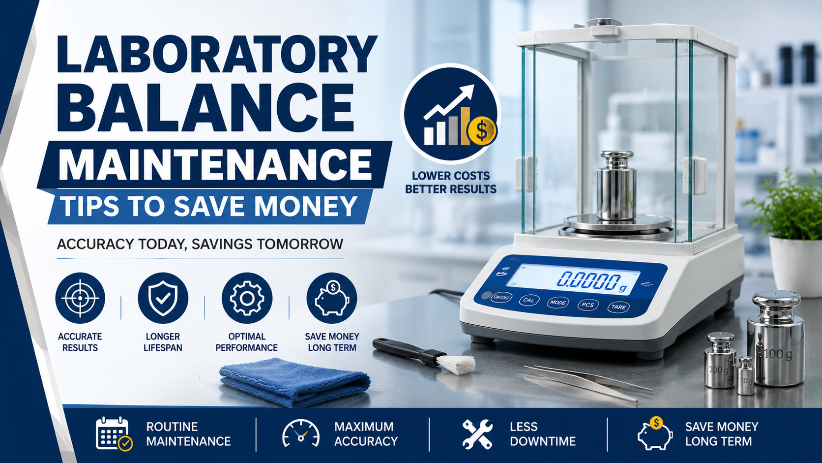 Laboratory Balance Maintenance Tips to Save Money