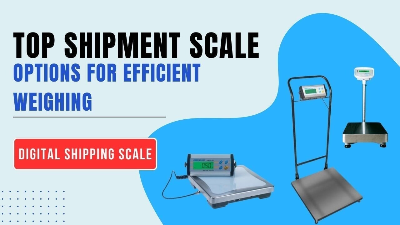 Top Shipment Scale Options for Efficient Weighing