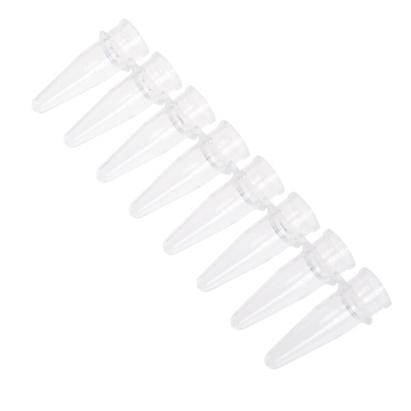 Celltreat 230446 TUBE ONLY, PCR 8-Strip Tubes, Clear, Non-sterile, 0.2mL, 125/pk