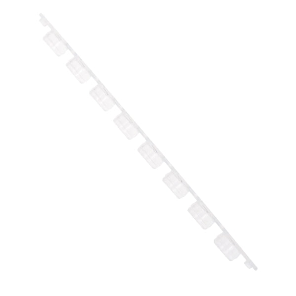 Celltreat 230448 CAP ONLY, PCR 8-Strip Optically Clear Flat Caps, Non-sterile, 125/pk
