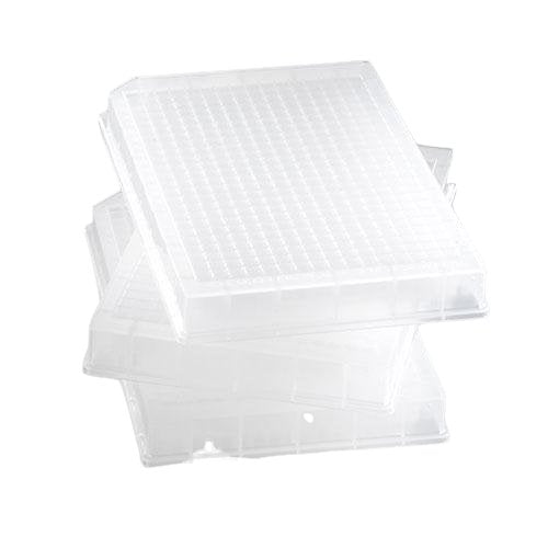 PALL 5072-100 AcroPrep 384-well Filter Plates, 100 µL - 1.0 µm glass fiber, long tips, natural, 100/pk