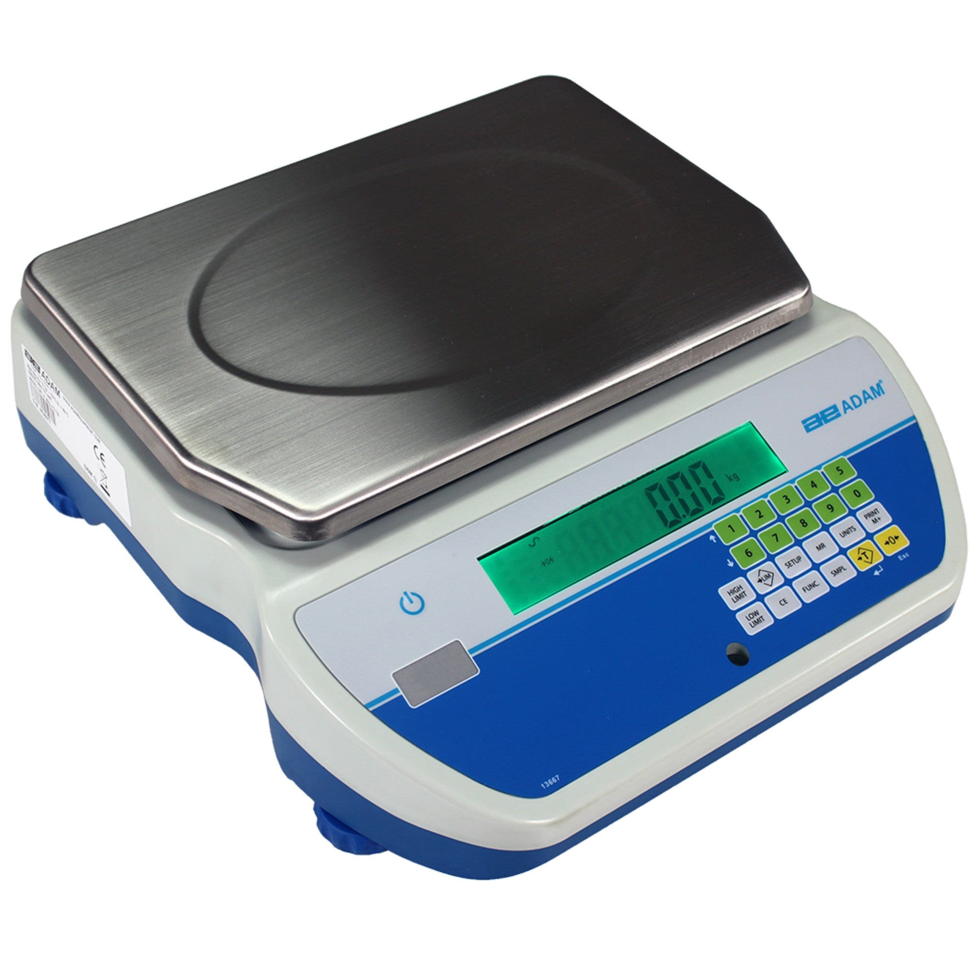 Adam Equipment CKT 40M Cruiser CKT-M Approved Bench Checkweighing Scales, 40000 g X 10 g