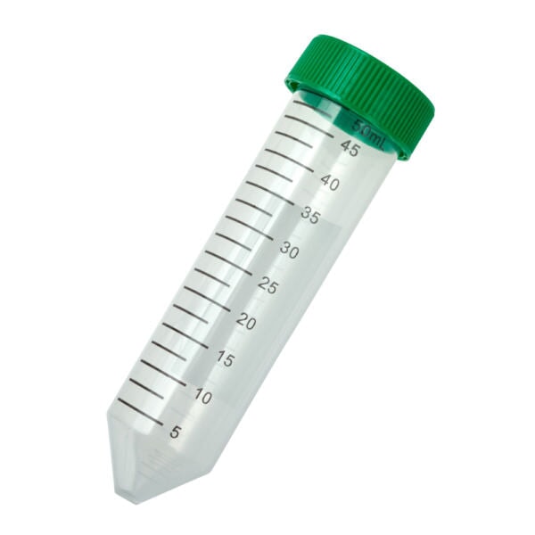 Celltreat 230423 TUBE & CAP, 50mL Centrifuge Tube & Cap - Non-sterile (Caps and Tubes Packed Separately, Bags of 50)