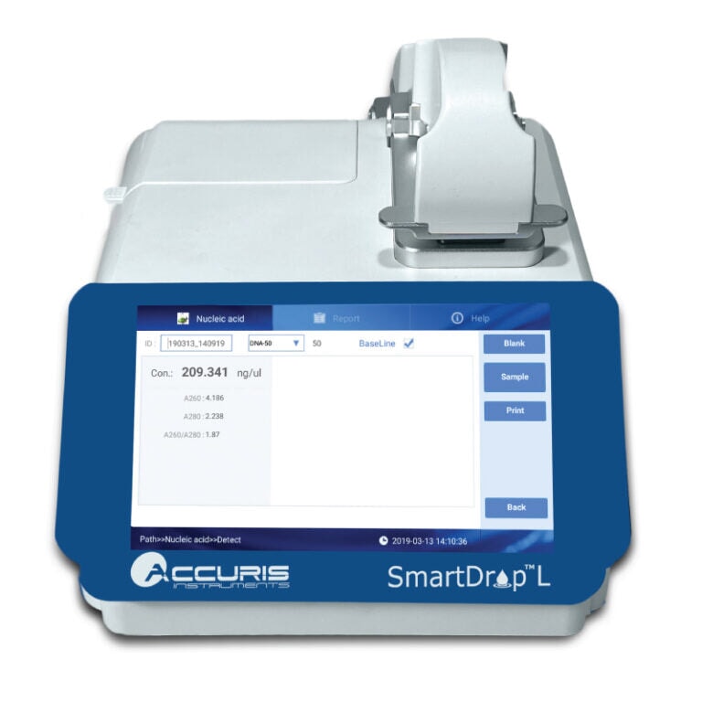 Benchmark Scientific NS1000 SmartDrop™ L Nano Spectrophotometer, 115V