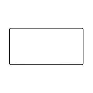 CAS LST-8010B Blank Labels, 58 mm x 40 mm, 12 Rolls
