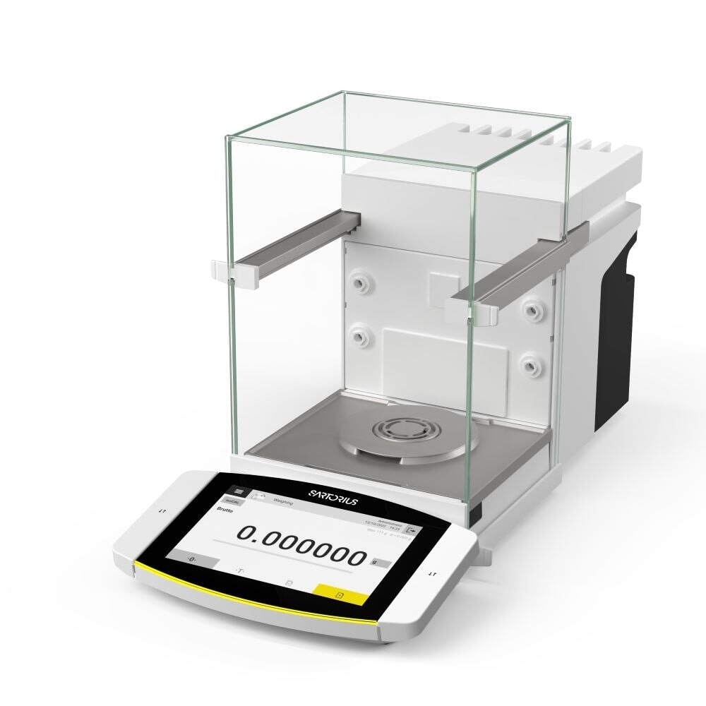 Sartorius MCA116S-3S00-D QP1 Cubis II High-Capacity Micro Balance, with Draft Shield D and software package QP1, 111 g x 0.002 mg (d)