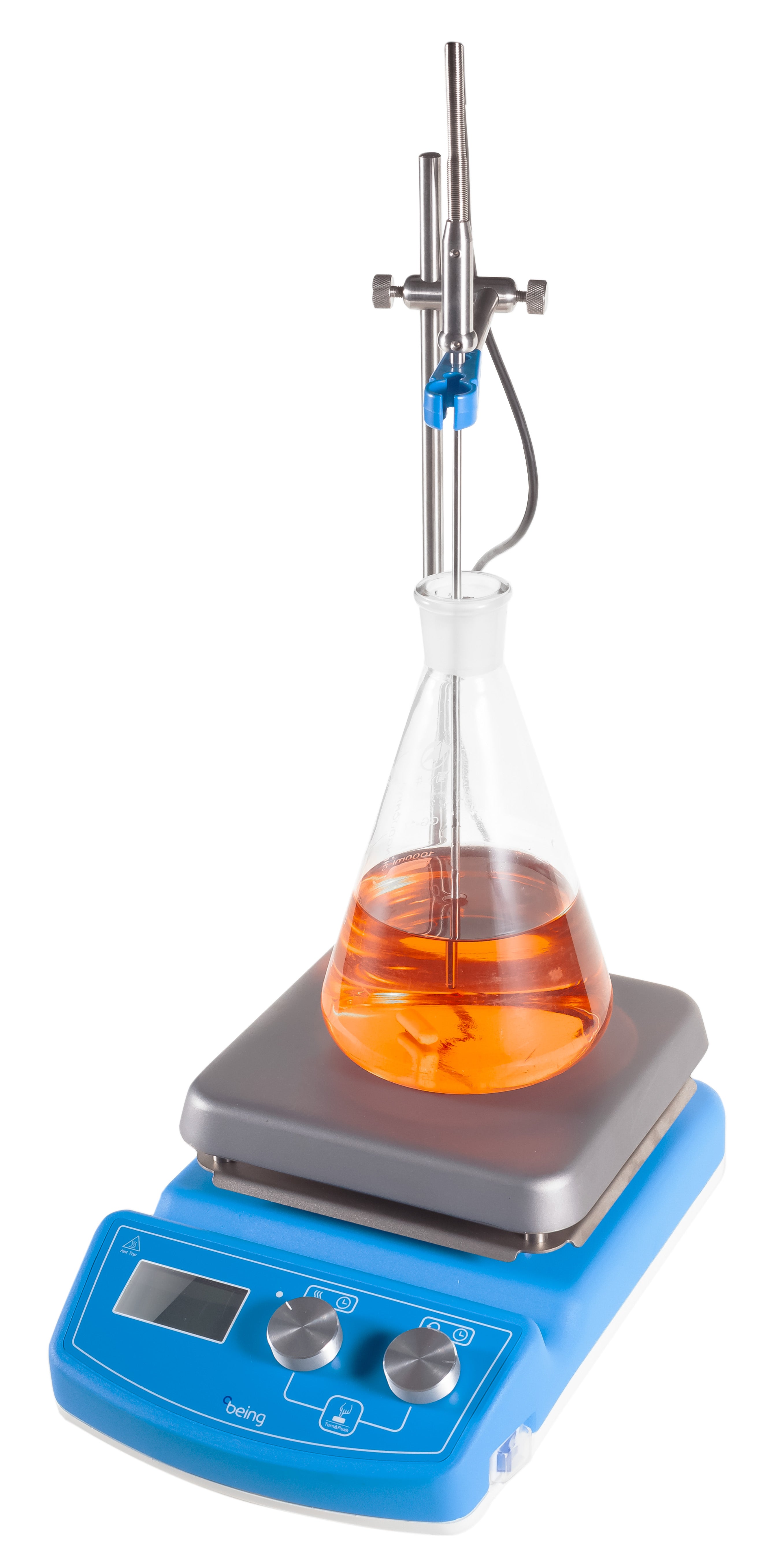 Being BMS-09A5 BMS Series Magnetic Hot Plate Stirrer with Sample Temperature Probe