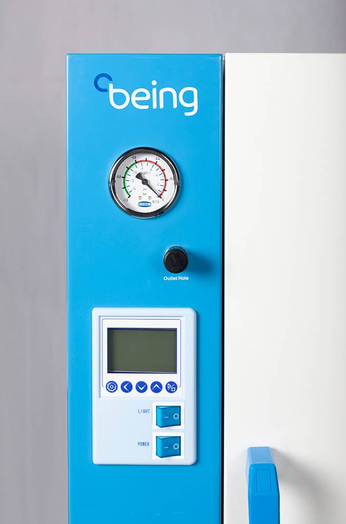 Being BOV-20 BOV Series Vacuum Ovens, Programmable P.I.D. Controller, Multiple Safety Alarms, 0.9 cu ft (24 liters)
