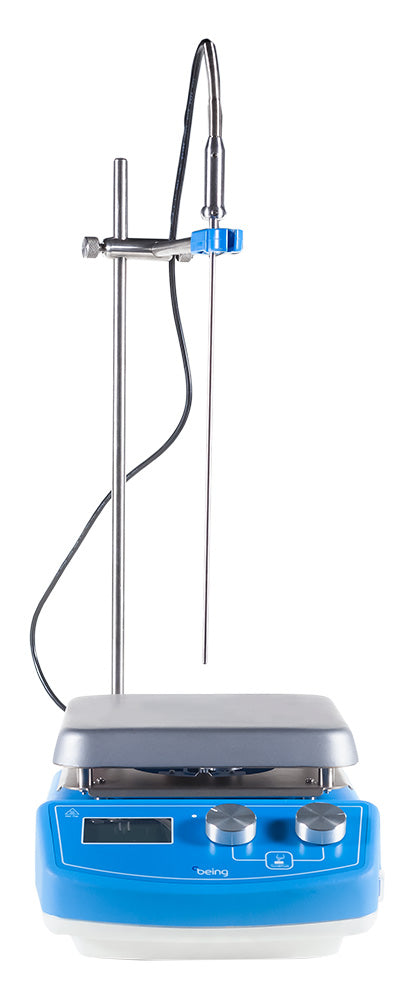 Being BMS-07A3 BMS Series Magnetic Hot Plate Stirrer with Sample Temperature Probe