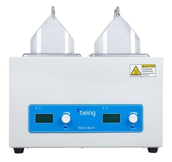 Being BWB-0510 BWB Series Dual Chamber General Purpose Water Bath, 5L/10L