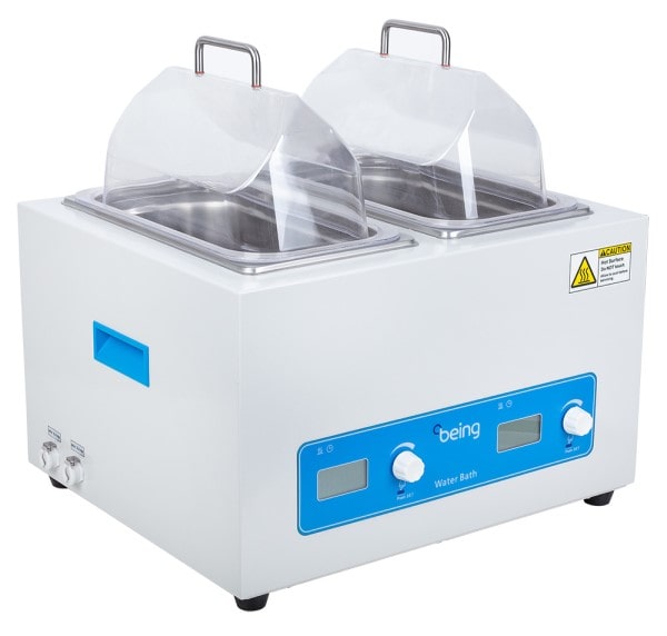 Being BWB-0510 BWB Series Dual Chamber General Purpose Water Bath, 5L/10L