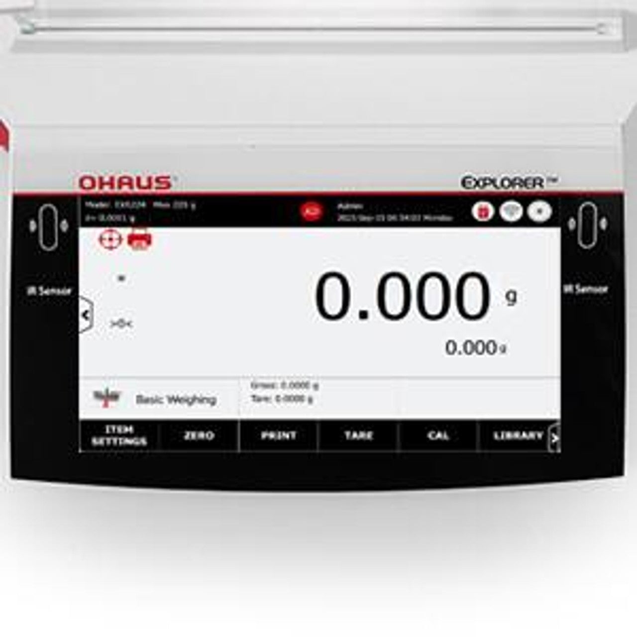 Ohaus EXR224 Explorer Analytical Balance, 220 g x 0.0001 g
