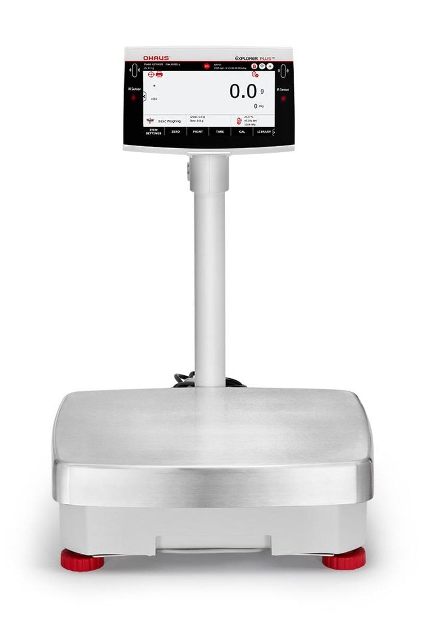 Ohaus EXP65001 Explorer Plus High Capacity Balance, 65000 g x 0.1 g