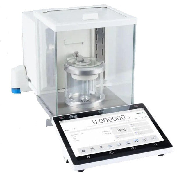 Radwag XA 6/21.5Y.M.A.P Ellipsis Series Pipette Calibration DUAL RANGE Microbalance, 6/21 g x 0.000001/0.000002 g