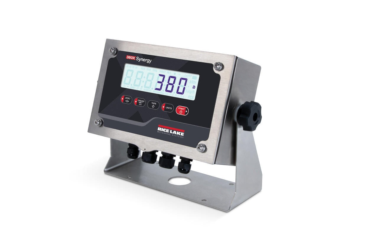 Ricelake 380X Synergy Washdown Indicator, NTEP, Class III/IIIL
