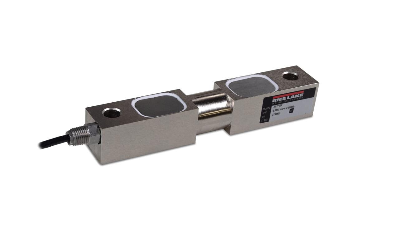 Ricelake 221536 RL77032 Double Ended Beam Load Cell, Environmentally sealed, 1000 lb