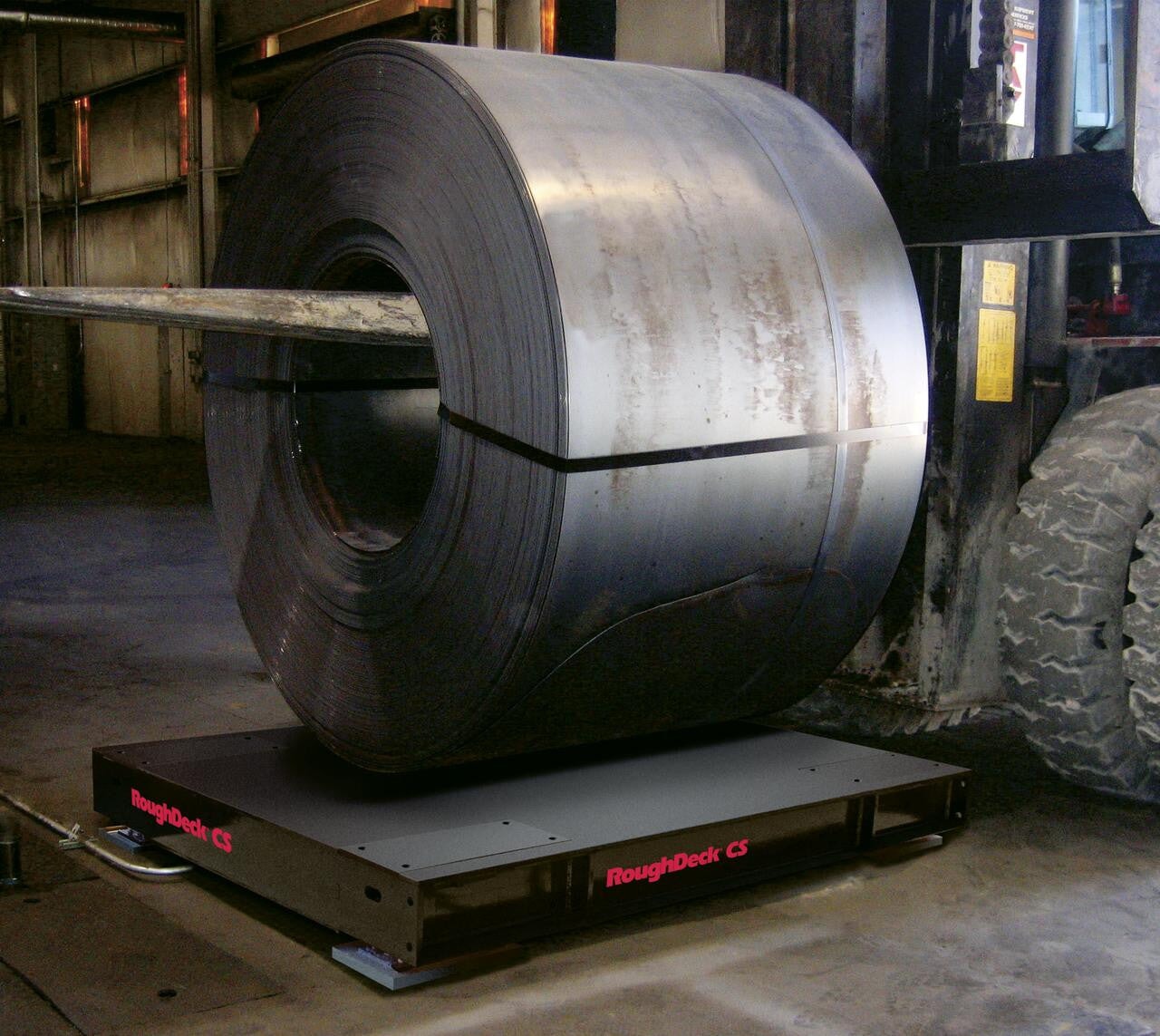Ricelake 107495 RoughDeck CS Coil Floor Scale, 5' x 5', 80000lb, NTEP