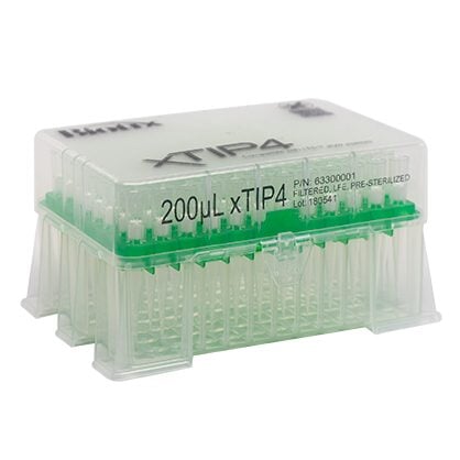 Biotix 63300001 LTS Compatible Pipette Tips 10-200µL Racked, Filtered, Sterilized, 10 racks of 96/pack (Rainin Alternative)