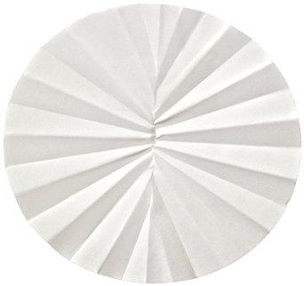 Whatman 10312251 Filter Circles, 240mm Dia, Folded Prepleated Grade 598