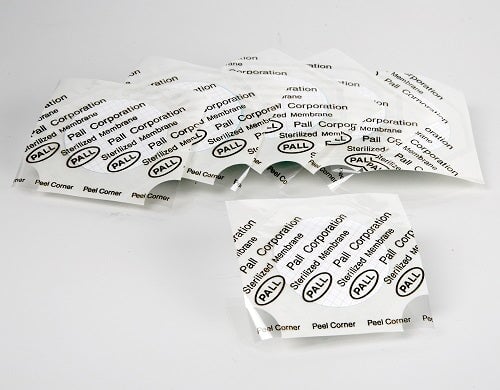 PALL 66234 Supor Membrane, 0.2 µm, , Gridded, White, Gamma Irradiated, Bulk w/ Parchment Separators (200/pkg)