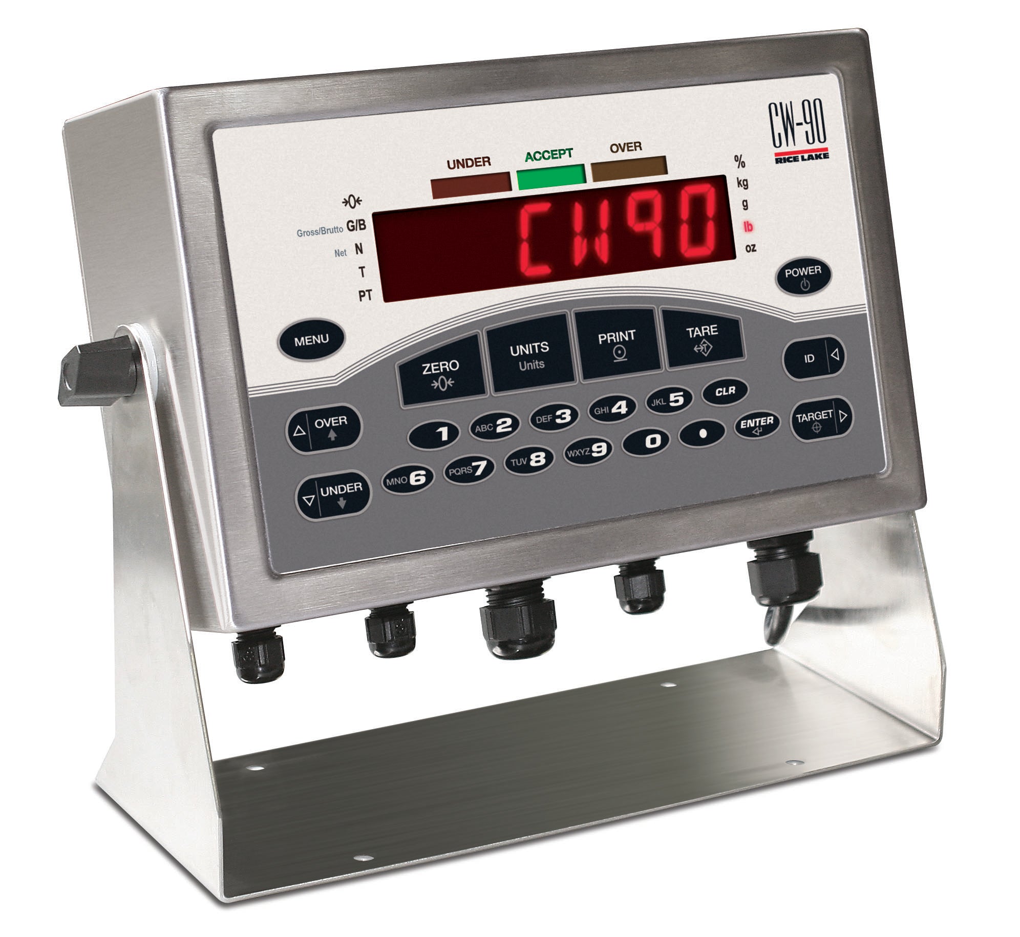 Rice Lake CW-90 Configurable Digital Weight Indicator 115 VAC, NTEP