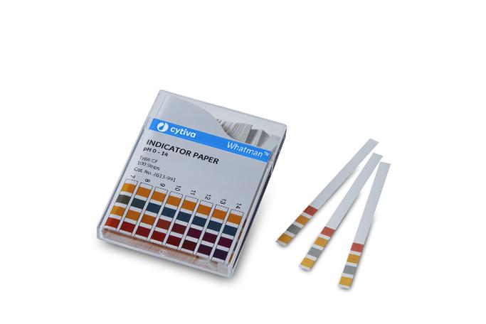 Whatman 2627-990 pH Indicator Strips, 11mm x 100mm, pH Range 3.8-5.5, Integral Comparison, 200/pk