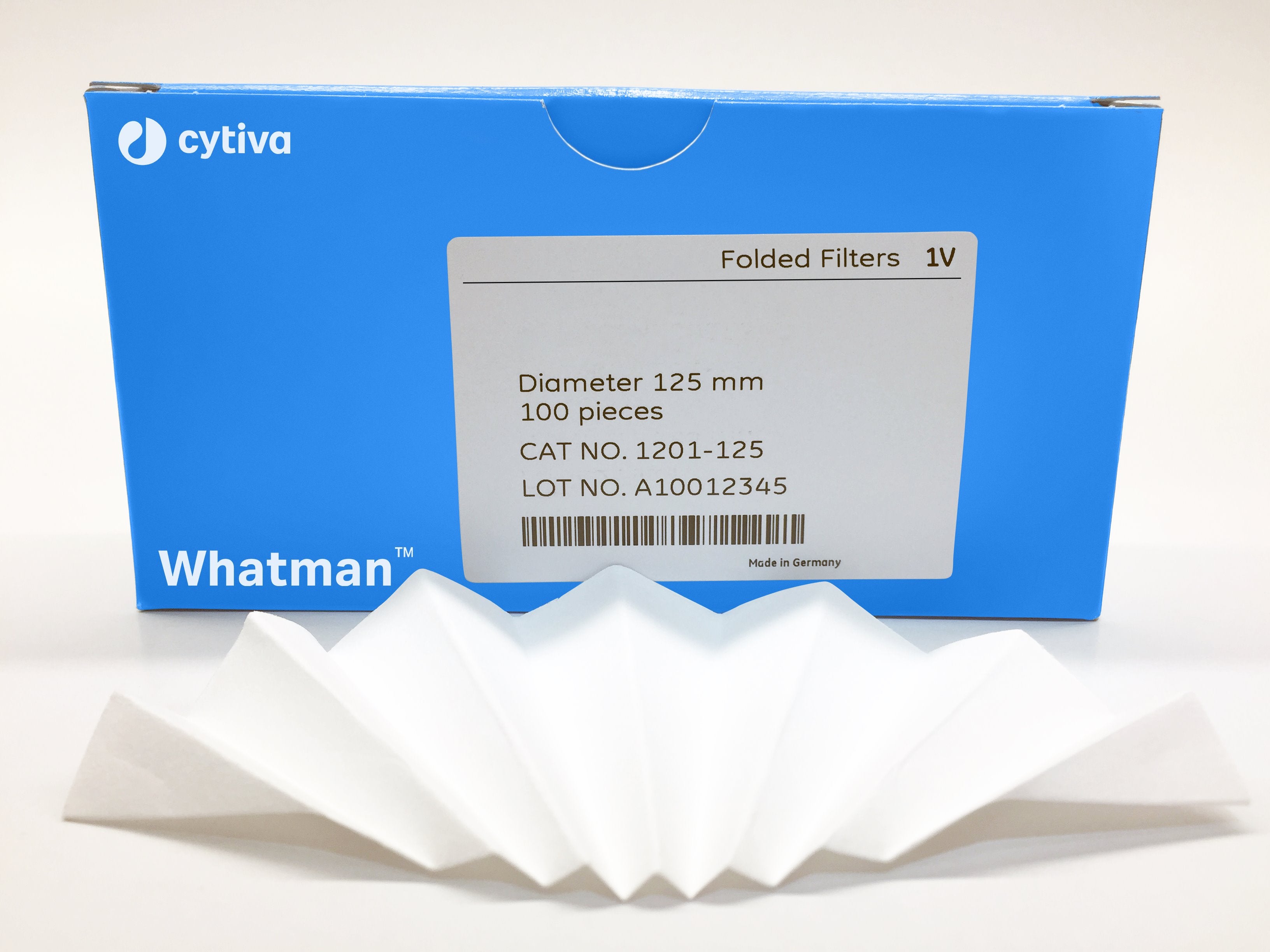 Whatman 1201-185 Qualitative Filter Papers, Grade 1V ,Fluted ,Package of 100
