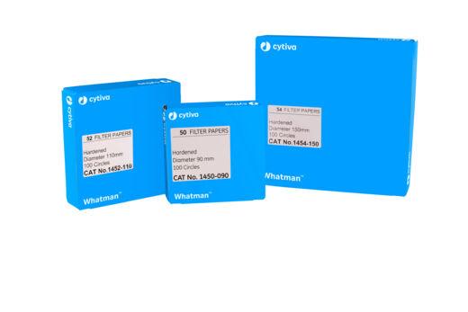 Whatman 1452-125 Filter Circles, 125mm Dia, Hardened Low Ash Grade 52, 100/pk (PN:1452-125)