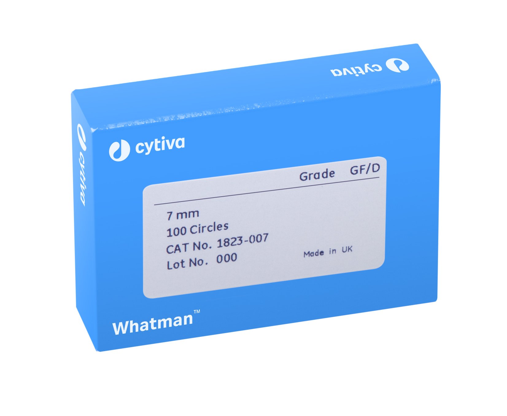 Whatman 1823-042 Filter Circles, 42mm Dia, Binder Free Grade GF/D, 100/pk (PN:1823-042)