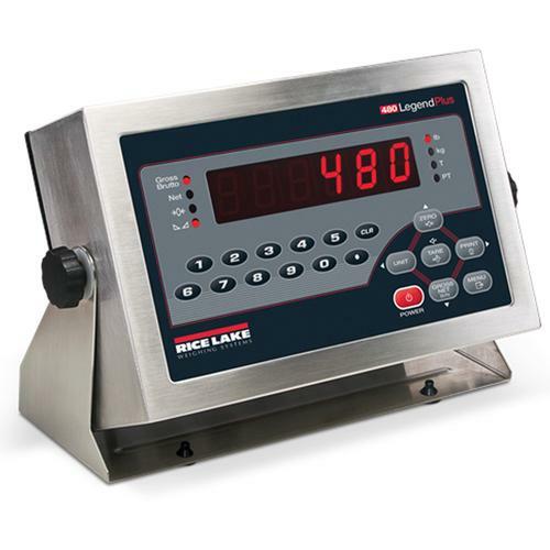 Rice Lake 480 Plus Legend Configurable Digital Weight Indicator, NTEP 115 VAC