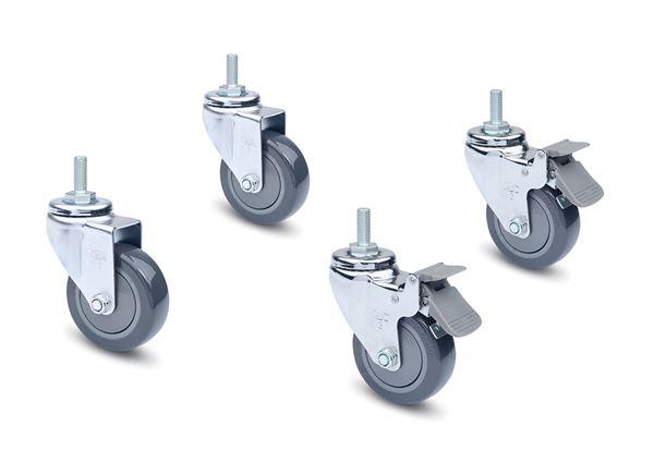 Ohaus 30372146 Wheel Kit, Defender Series Balance Accessories