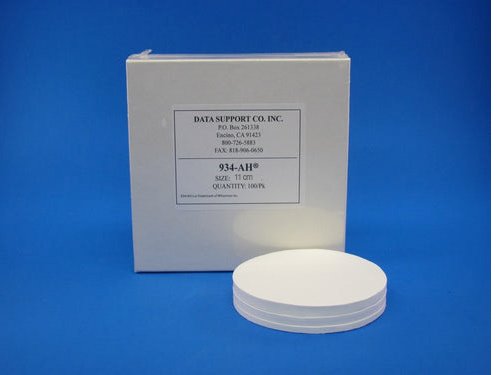 DSC Filter Circles 934AH, 110 mm Dia, 100/pk™ (Whatman 110mm Dia, PN:1827-110)