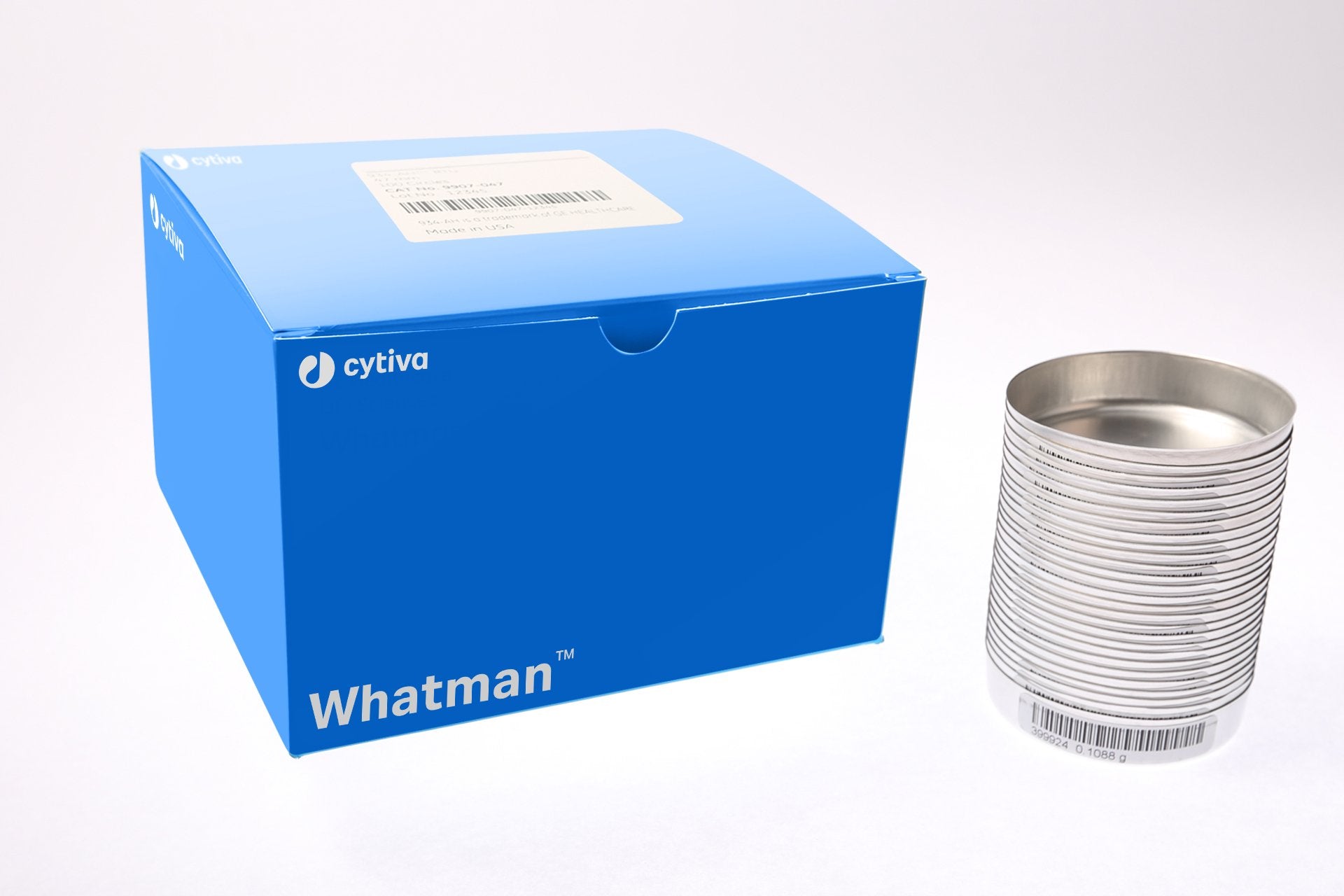 Whatman 4827-047 Glass Microfiber Filter Papers Grade 934-AH RTU, 47 mm, 100/pk