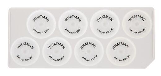 Whatman 7707-3900 850-DS 8 Channel Filter Plate 1.0 μm GMF 50/PK