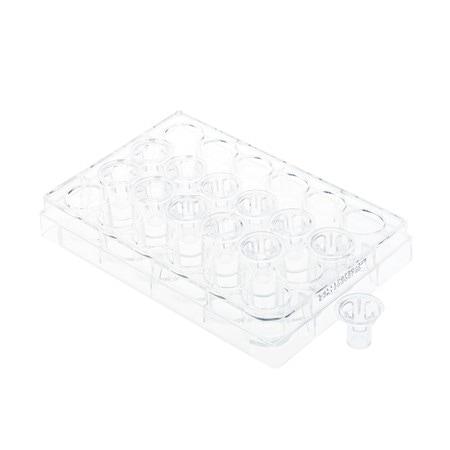 Celltreat 230635 Permeable Cell Culture Inserts, Packed in 24 Well Plate, PET, 0.4µm, Sterile