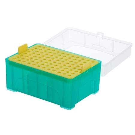 Celltreat 229066 Pipette Tip Rack, Empty Rack for Bulk Tips, Wafer Included, Non-sterile, 200µL/300µL