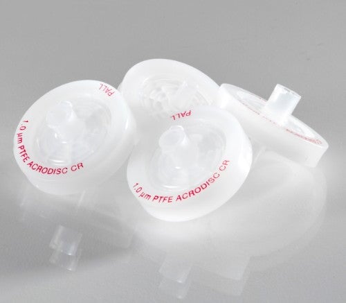 PALL 4219 Acrodisc Syringe Filters with PTFE Membrane - 0.45 µm, 25mm (50/pkg, 200/cs)