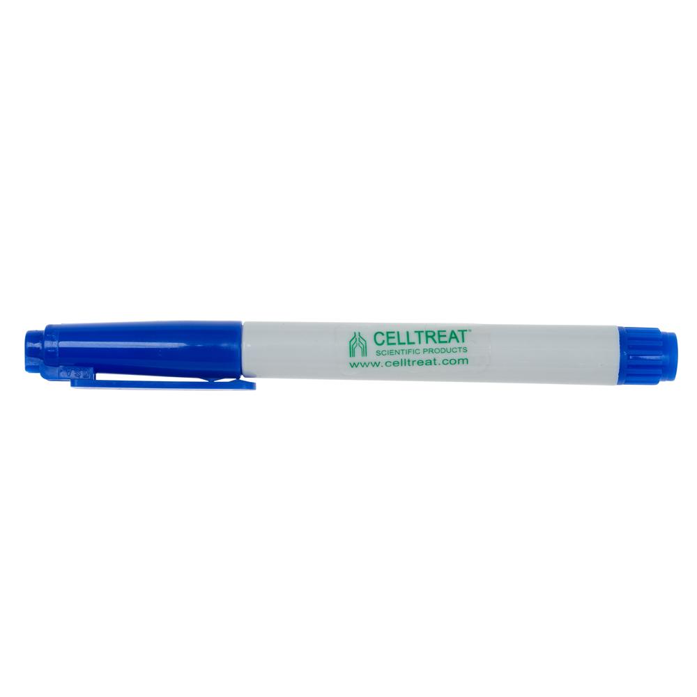 CELLTREAT 229406 Blue Tube Marker, Fast Drying (5/pk)