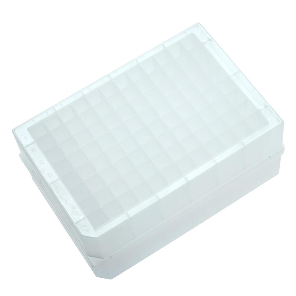 CELLTREAT 229571 96 Deep Well Storage Plate, 1.1mL, PP, V-Bottom, Non-Sterile (25/pk)