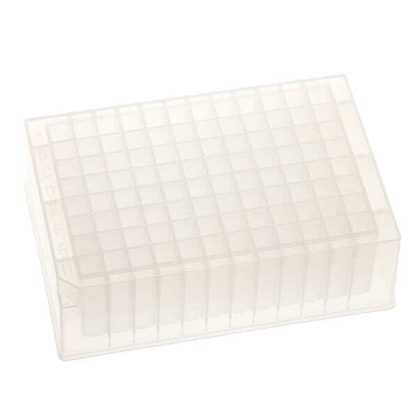 CELLTREAT 229574S 96 Deep Well Storage Plate, 2.0mL, Square Well, V-bottom, Sterile, 25/pk