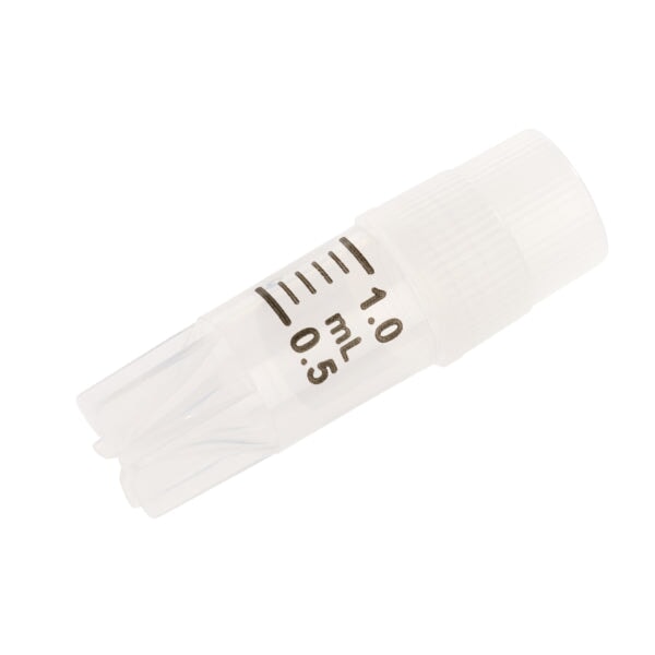 CELLTREAT 229925B CF Cryogenic Vial 1.8mL, External Thread, Self-Standing, Sterile , 500/pk