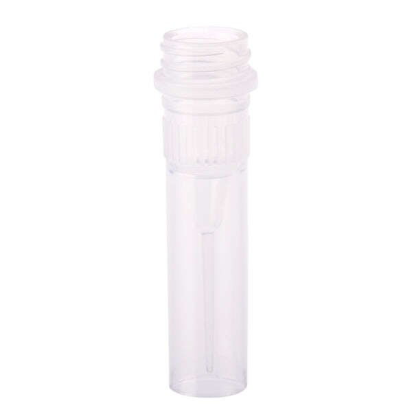 CELLTREAT 230811S TUBE ONLY, 0.5mL Screw Top Micro Tube, Self-Standing, Grip Band, Sterile, 1000/pk