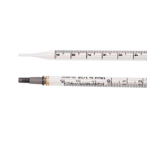 CELLTREAT 229092B Wobble-not Serological Pipet, Individually Wrapped, Paper/Plastic, Bag, Sterile 10mL, 200 pk