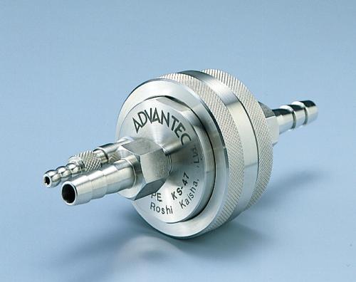 Advantec 357400 Holder(Stainless) KS47 VENTED IN-LINE HOLDER 304SS