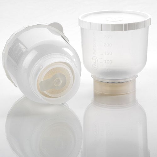 PALL 4809 MicroFunnel™ Plus Filter Funnel with Supor® Membrane, 100 mL, 0.2 µm, White, Gridded, Sterile, Individually Bagged (50/pkg)