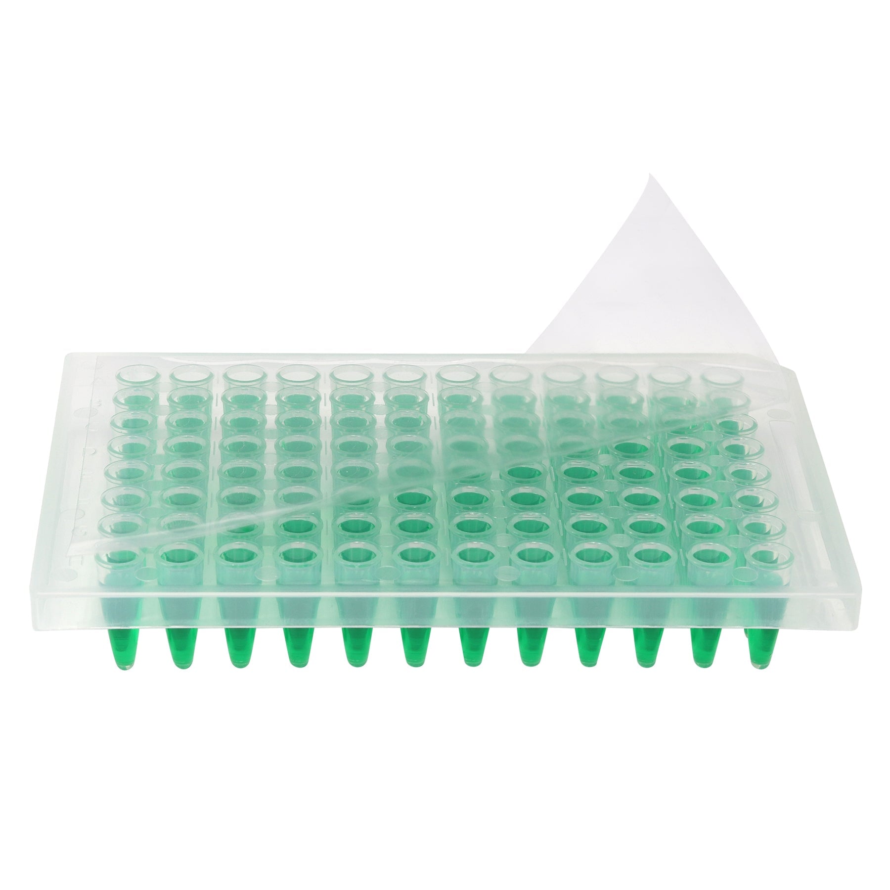 MTC Bio P1001-QPS Sealing film, qPCR Optical, 10 bags of 10 seals, 100/pk