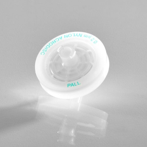 PALL 4438 Acrodisc Syringe Filters with Nylon Membrane - 0.45 µm, 25mm (50/pkg, 200/cs)
